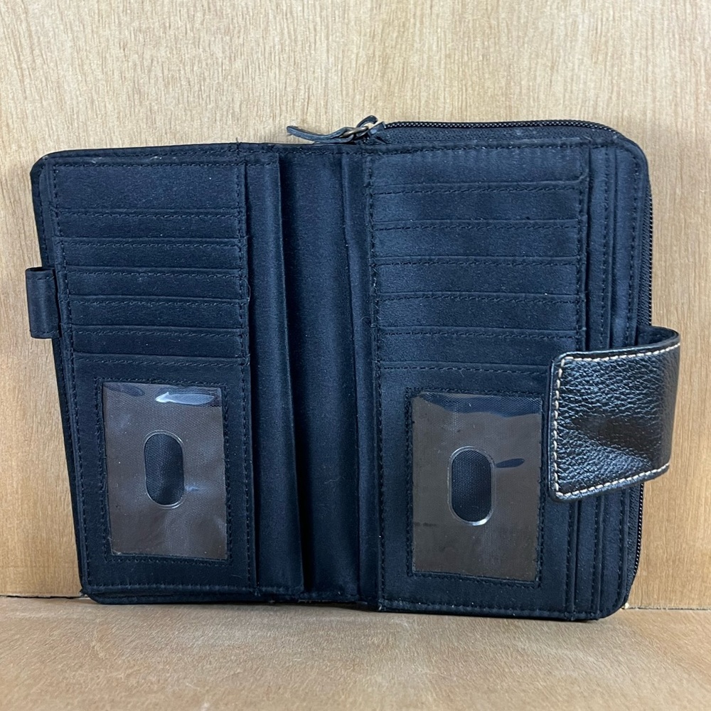 Black Leather Wallet - Picture 5 of 6